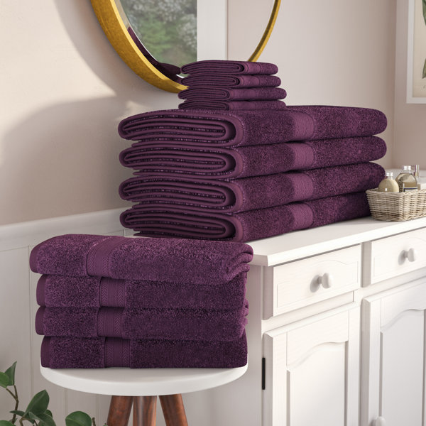 Eggplant best sale bath towels